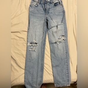 ZARA straight leg jeans - high waist size 2